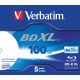 3. BD-R Verbatim 100GB 4x jewel case