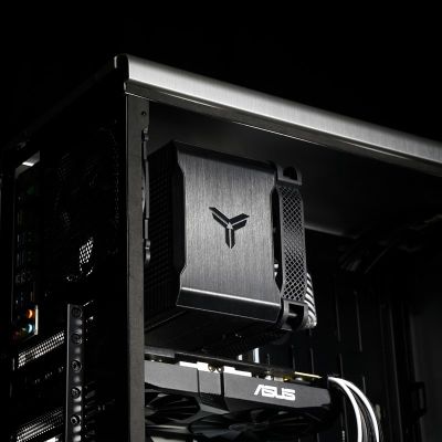 9. Jonsbo HX6250 Procesor Radiator 14 cm Czarny 1 szt.