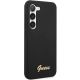 4. Etui Guess Silicone Vintage Gold Logo na Samsung Galaxy S23 - czarne