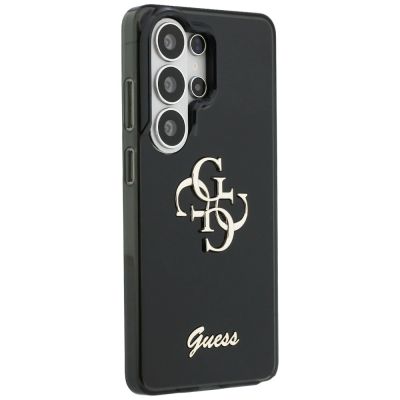 4. Etui Guess IML Big Metal 4G Script na Samsung Galaxy S26 Ultra - czarne
