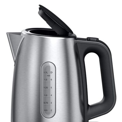 2. Braun PurShine WK102AI-WK1500BK czajnik elektryczny 1,7 l 2200 W Czarny, Stal nierdzewna