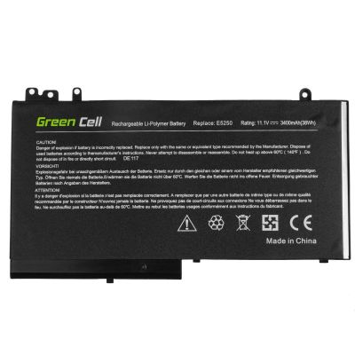 7. GREEN CELL BATERIA DE117 RYXXH DO DELL LATITUDE 12 5250 E5250 14 E5450 15 E5550 11 3150 3160 2900MAH 10.8V/11.1V