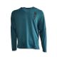 Bluza Air Jordan Zion Longsleeve Shooting Shirt Dark Teal Green/Black/Black - DJ5871-393