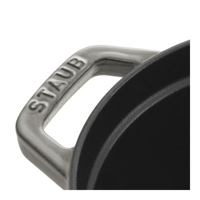 4. Garnek żeliwny owalny STAUB 40509-317-0 - grafitowy 4.2 ltr