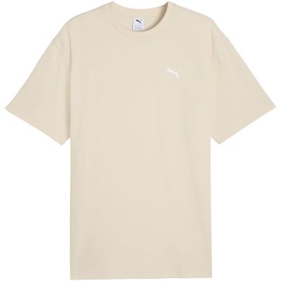 2. Koszulka męska Puma ESS Elevated Relaxed Tee beżowa 692018 87