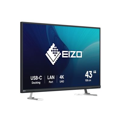 8. Monitor EIZO 108cm (42,5") EV4340X-BK 16:09 4K 2xHDMI+DP+USB-C IPS