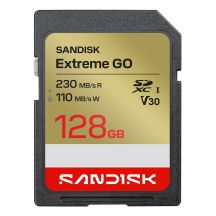 Sandisk Extreme Go SD UHS-I 128GB SD 230MB/s(R) / 110MB/s(W)