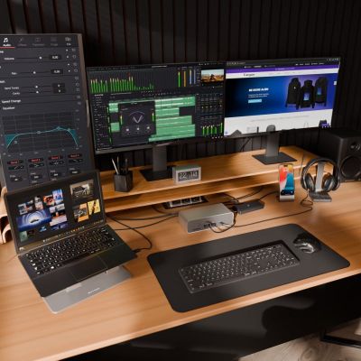15. Targus DOCK230EUZ stacja dokująca Przewodowa Thunderbolt 5 Srebrny