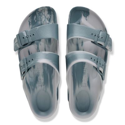 3. Birkenstock damskie klapki ARIZONA EVA 1031331 BASALT GRAY/STONE COIN MULTI (szerokość wąska)