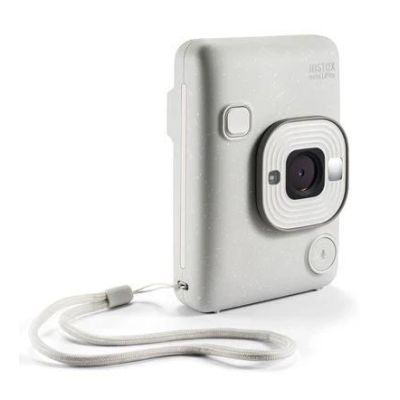 3. Aparat fotograficzny Fujifilm Instax mini LiPlay 1/5" 2560 x 1920 px 86 x 54 mm CMOS Biały