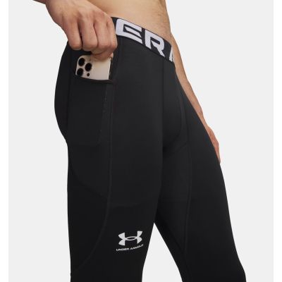 2. Legginsy termoaktywne Under Armour CG Armour Leggings - black rozmiar: S