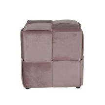 STOOL HS-NP04-2 PINK 45X45X45CM