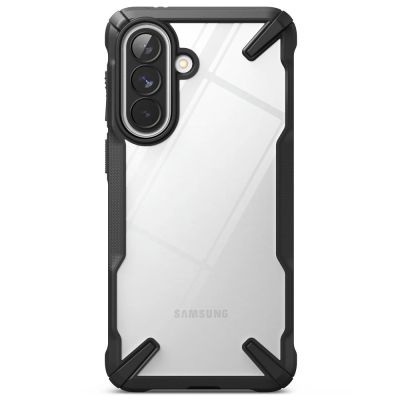 3. Etui Ringke Fusion X na Samsung Galaxy A57 5G - przezroczysto-czare