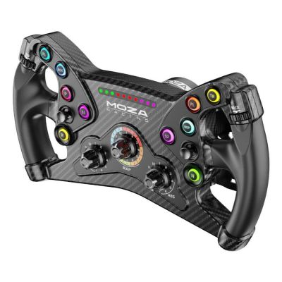 4. Moza Racing RS047 kontroler gier Czarny Kierownica PC