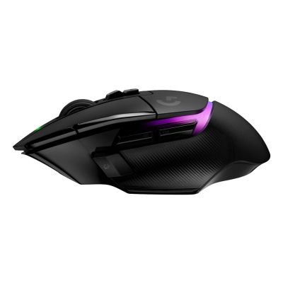 8. Logitech G G502 X Plus myszka Gaming Po prawej stronie RF Wireless Optyczny 25600 DPI