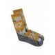 2. Skarpetki Buff MERINO LIGHTWEIGHT CREW SOCK LWC2 UMBER KHAKI L