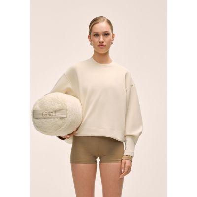 2. Bluza damska CASALL Peachy Crew Neck kolor biały