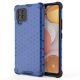 Honeycomb etui pancerny pokrowiec z żelową ramką Samsung Galaxy A42 5G niebieski