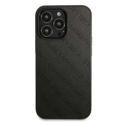 3. Etui Karl Lagerfeld Perforated Allover na iPhone 13 Pro / 13 6,1" - czarne