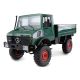 Samochód zdalnie sterowany Amewi Mercedes-Benz Unimog Basic 4WD 1:12 RTR zielony