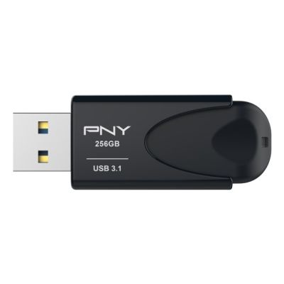 4. PNY Attache 4 pamięć USB 256 GB USB Typu-A 3.2 Gen 1 (3.1 Gen 1) Czarny