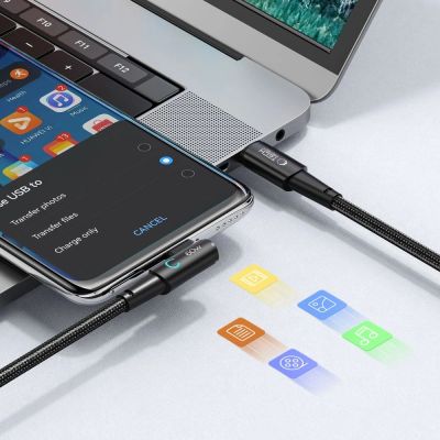 5. Kabel Tech-Protect UltraBoost L USB-C / USB-C 60W 6A 1m - szary