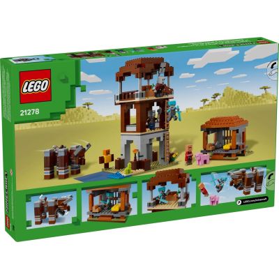 13. LEGO Minecraft 21278 Kryjówka rozbójników i dewastatorów