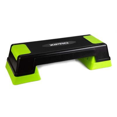 7. ZIPRO 5901793678603 step do aerobiku Czarny, Jasnozielony 250 kg Regulowana wysokość