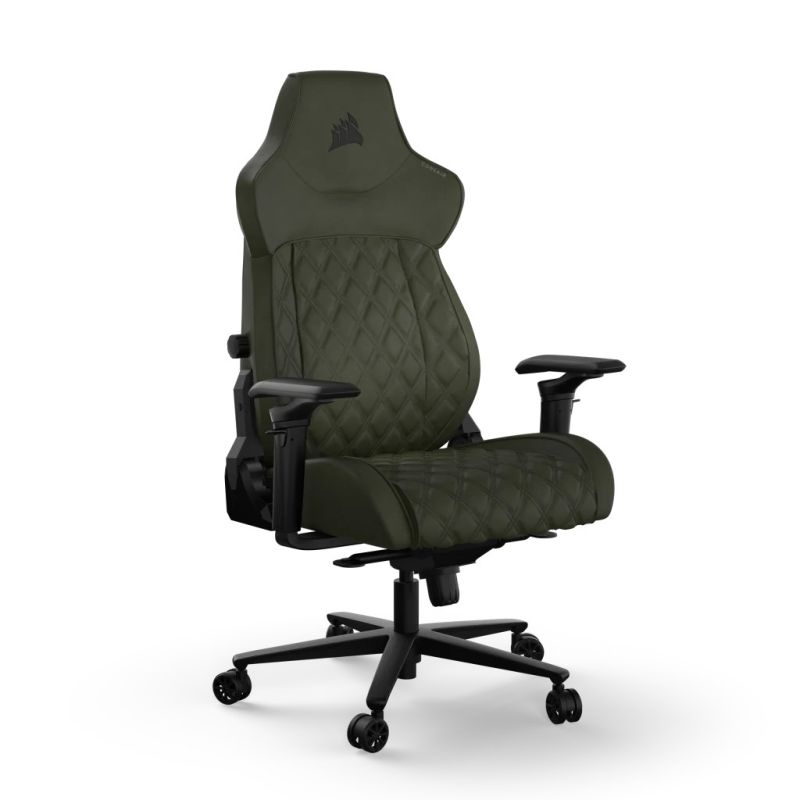 Corsair TC500 LUXE Fotel dla gracza Tapicerowane siedzisko Zielony