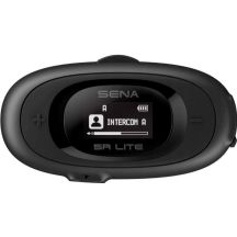 Interkom motocyklowy Sena 5R-01D 5R Lite Bluetooth 5.1 700m z wyświetlaczem LCD i uniwersalnym zestawem mikrofonów na 2 kaski