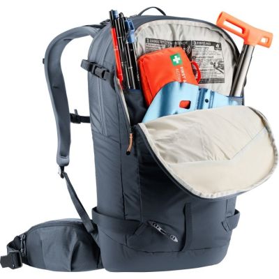 9. Plecak skiturowy Deuter Freerider 24 czarny