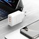 3. Ładowarka Dudao A5HEU sieciowa 3x USB-A 1x USB-C PD20W - biała