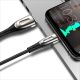 5. Kabel Joyroom Sharp Series S-M411 USB-A / Lightning 3A 1.2m ze wskaźnikiem ładowania - czarny