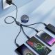 7. Kabel Joyroom Multi-Use Series S-A18 4w1 USB-A - USB-C / USB-C / Lightning / micro USB 1.2m - czarny
