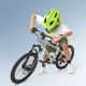 7. Kask rowerowy Rockbros TT-32003 Shark dziecięcy z odpinaną szczęką rozmiar S (48-52) - zielony
