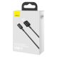 5. Baseus Superior kabel USB - Lightning 2,4 A 1 m czarny (CALYS-A01)