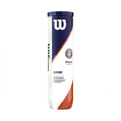 2. Piłki do tenisa ziemnego Wilson Roland Garros Clay Court 4 szt. WRT115000