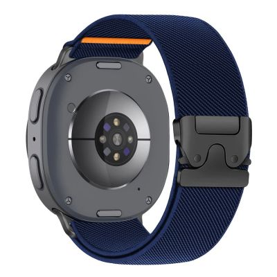 2. Pasek Tech-Protect Nylon Clasp na Samsung Galaxy Watch 40 / 44 / 46 mm - granatowy