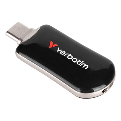4. Verbatim 30225 pamięć USB 128 GB USB Type-C 3.2 Gen 1 (3.1 Gen 1) Czarny