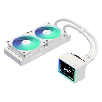 25. Chłodzenie ASRock Challenger White 240 Digital