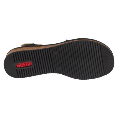 4. Rieker Sandals V3663-92 Brązowe 36