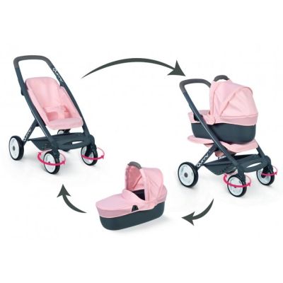 5. SMOBY Maxi Cosi wózek dla dzieci 3w1 różowy