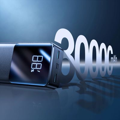 4. Powerbank Joyroom JR-QP193 30000mAh 22.5W PD QC3.0 AFC - czarny