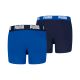 3. Bokserki dla dzieci Puma Everyday Basic 2 pak niebieskie, granatowe 938971 06
