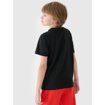 4. T-shirt z nadrukiem chłopięcy 4F Junior 4FJWMM00TTSHM1627-20S