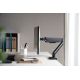 9. Equip 650120 uchwyt / stojak do monitorów 81,3 cm (32") Biurko Czarny