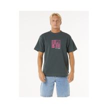 Koszulka RIP CURL Raw Energy Zine Tee turkusowy