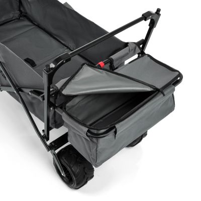 6. Wózek transportowy z daszkiem Meteor XR-100 szary