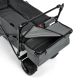 6. Wózek transportowy z daszkiem Meteor XR-100 szary