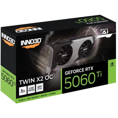 2. Karta graficzna INNO3D RTX 5060 Ti Twin X2 OC 8GB